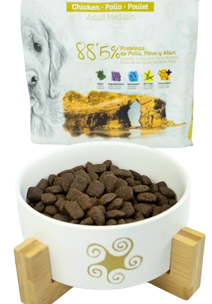 Bowl and pet food package Lenda Chicken
