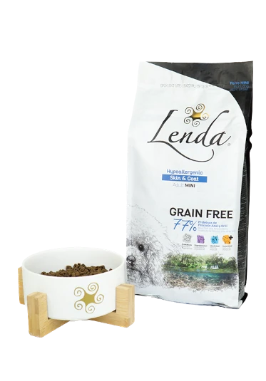 Bowl and pet food package Lenda Mini Hypoallergenic Skin & Coat