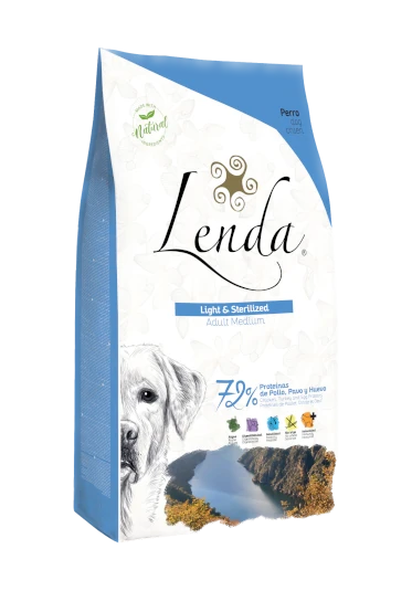 Complete food for dogs Lenda Light Sterilized