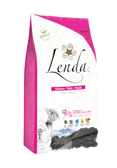 Puppy dog ​​food Lenda Puupy