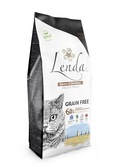 Complete food for cat Lenda Senior Sterilized